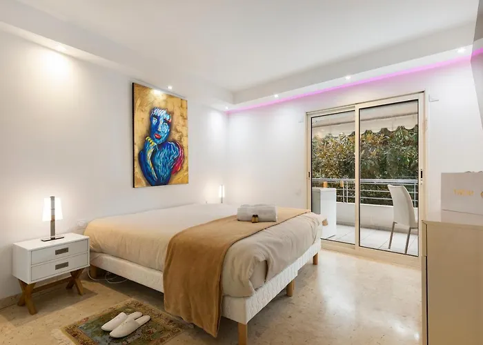 Croisette3bedroomterrasse アパート *